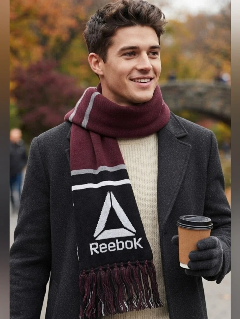 Reebok Fringe Scarf Unisex